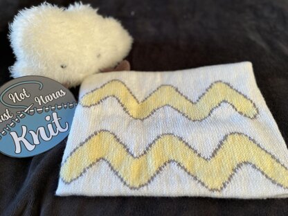 Aquarius baby blanket