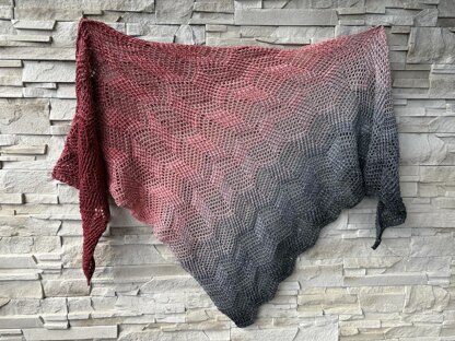 Triangular Scarf "Damia"