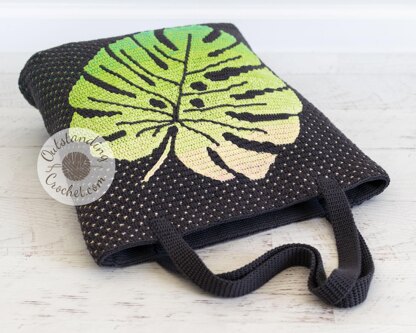 Mosaic Monstera Bag