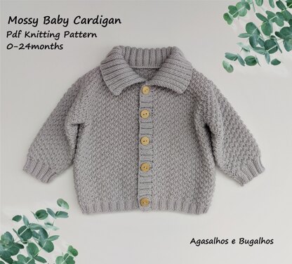 Mossy Baby Cardigan | 0-24 months