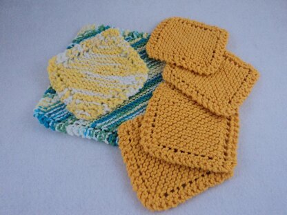 Dishcloth Scrubber & Coaster