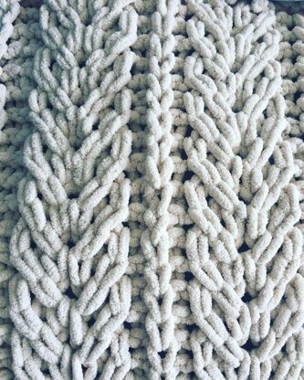 Staghorn Cable Blanket