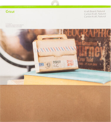 Cricut Kraft Board 12"X12" 20 Sheets - Natural