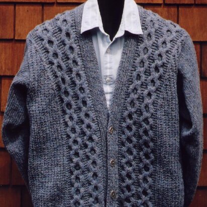 MS 152 Men's V Neck Cardigan #2