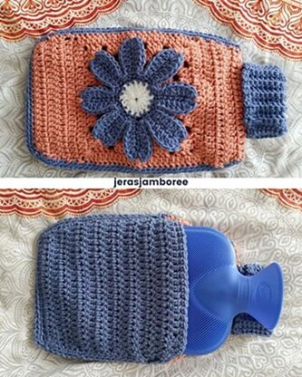 Cosmos Hot Water Bottle Cover