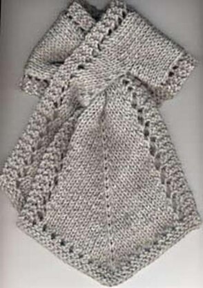 Criss-Cross Jabot Scarf