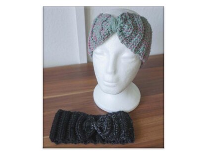 Crochet pattern Bow Style Headband