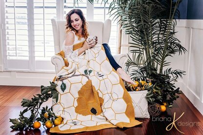 Buzzing Beehive Blanket