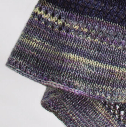 Moon River Shawl in Malabrigo Mechita - Downloadable PDF