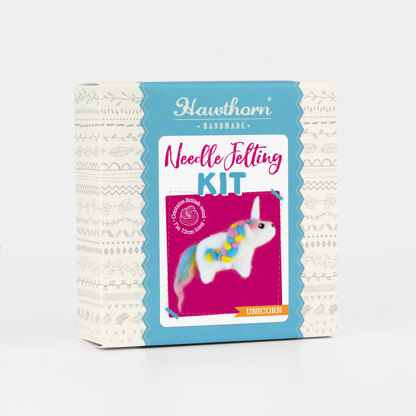 Hawthorn Handmade Unicorn Mini Needle Felting Kit