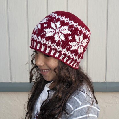 Frozen Snowflakes Beanie