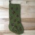 Boho Embroidered Stocking