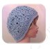 Hat with Cable & Eyelet Design - Slouch or Beanie
