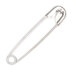 Hemline Safety Pins: Value Pack: Nickel: 100 Pieces