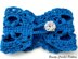 Lace Bracelet  With Button Crochet Pattern