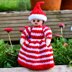Heidi - Christmas Elf Folk Doll Knitting Pattern.