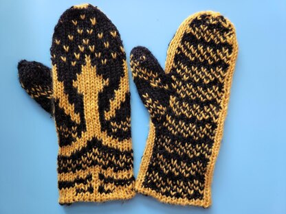 Fire Oven Mittens (F.O.M.)