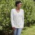 727 Lida Pullover - Jumper Knitting Pattern for Women in Valley Yarns Pocumtuck and Southampton