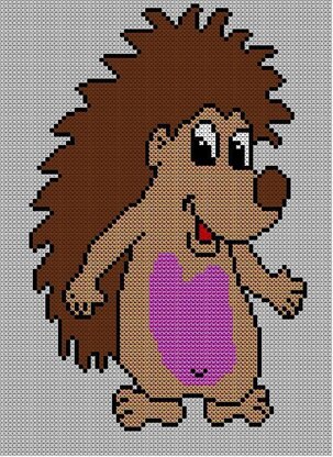 Cartoon Hedgehog Jumper