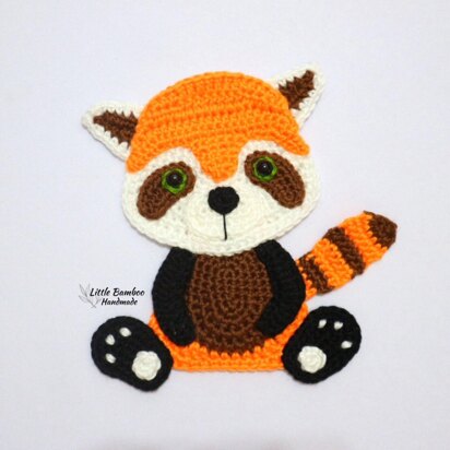 Red Panda Applique