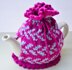 Boysenberry Fair Isle 2 Cup Teapot Cosy Knitting Pattern