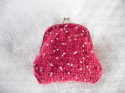 Grace beaded coin purse