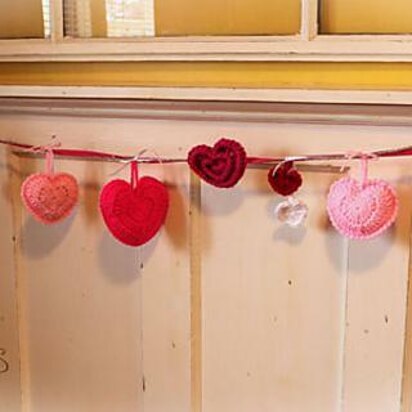 Valentines Heart Garland