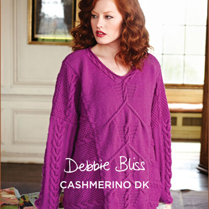 Lilith - Tunic Knitting Pattern for Women in Debbie Bliss Cashmerino DK