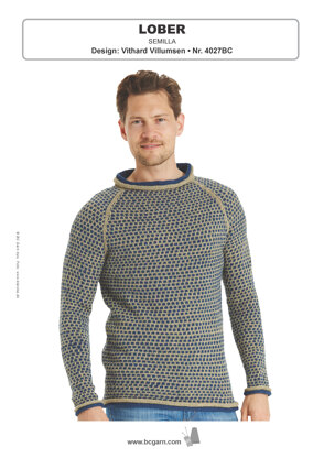 Lober Sweater in BC Garn Semilla - 4027BC - Downloadable PDF