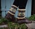 Snowing in the Forest Boot Cuffs