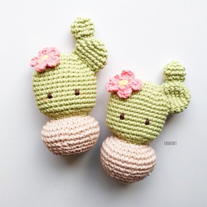 Bulby Blushing Cactus Crochet Pattern