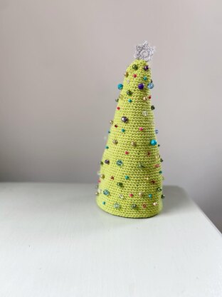 Beaded Amigurumi Christmas Tree