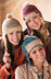 Chic Aviator Hats in Red Heart Medley - LW4713 - Downloadable PDF