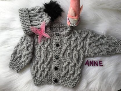 ANNE Aran Knitting Pattern