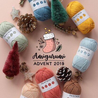 Paintbox Yarns Cotton DK 10 Ball Color Pack - Amigurumi Advent 2019