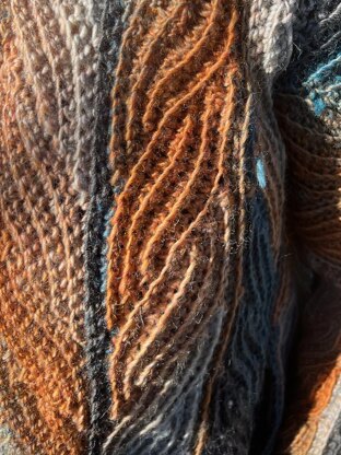 Cardigan "Dancing Leaves"