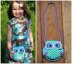 Owl Bag "Blue Dreams"