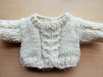 Li'l Cutesies Cable Stitch Sweater Set