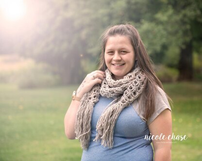 Cloudy Day Lace Scarf