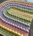 Lollipop Rainbow Blanket by Melu Crochet