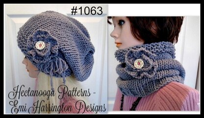 1063 GREY Touque and Cowl