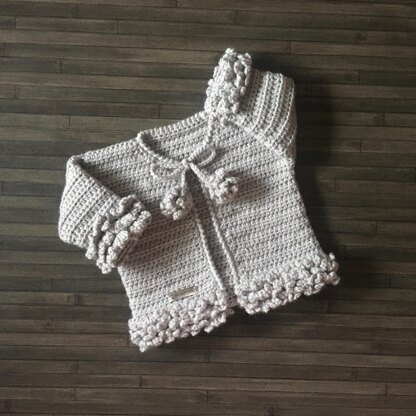 Harriet Newborn to 10 Years Cardigan and Hat Set