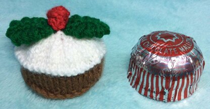 Christmas Pudding Tea Cake Cover