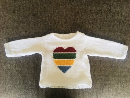 Heart jumper