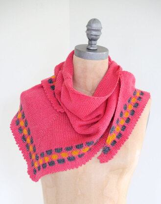 Lucky Penny Shawl in Spud & Chloe Fine - Downloadable PDF