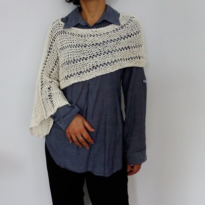 One Sleeve Asymmetrical Shrug