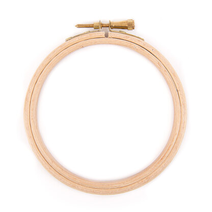 Elbesee 4 inch (10.16 cm) Wooden Embroidery Hoop