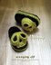 Halloween Skull Baby Loafers Booties by Kittying