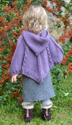 Baby 'Cabled Poncho'