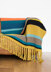 Striped Throw with Fringing in DMC Natura XL - 15407L/2 - Leaflet